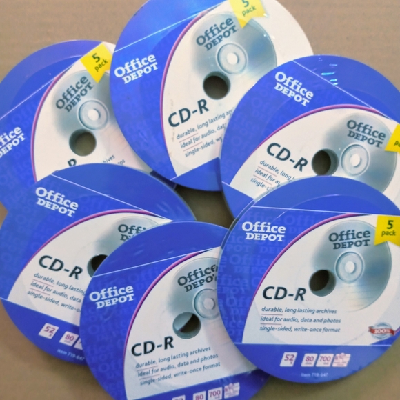 6 CD-R 5 Pack Disk - Picture 1 of 2